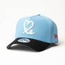 New Era 9Forty A Frame 1LoveIE Snapback (Sky Blue / Black Corduroy)