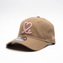 Khaki & Pink New Era 1LoveIE 9Twenty Dad Cap
