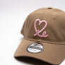 Khaki & Pink New Era 1LoveIE 9Twenty Dad Cap