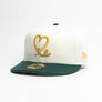 10 Year Anniversary Limited Forest Green & Cream 1LoveIE New Era 59FIFTY Fitted Cap
