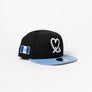 Limited Black / Sky Blue Guatemala Flag 1LoveIE New Era 9FIFTY Snapback