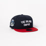 Limited Navy Red Two Tone 1LoveIE "The Inland Empire" New Era 9Fifty Snapback Hat
