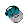 New Era 9Forty A Frame 1LoveIE Snapback (Teal Black / White)