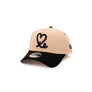 New Era 9Forty A Frame 1LoveIE Snapback (Mango Mocha / Black)