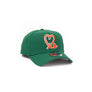 New Era 9Forty A Frame 1LoveIE Snapback (Miami Green / Orange)