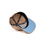 New Era 9Forty A Frame 1LoveIE Snapback (Camel / Toasted / Sky Blue)
