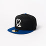 Limited Dark Royal / Black El Salvador Flag 1LoveIE New Era 59FIFTY Fitted Cap