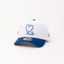 White & Royal Blue Japan Edition New Era 1LoveIE 9Forty Snapback