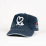 1LoveIE Signature Dad Hat (Blue Denim / White)