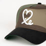 New Era 9Forty A Frame 1LoveIE Snapback (Woodland Camo / Black Corduroy)
