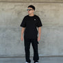Oversized Heavyweight Box T-Shirt (Black)