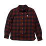 1LoveIE Mens Premium Cut & Sew Flannel (Red & Navy)
