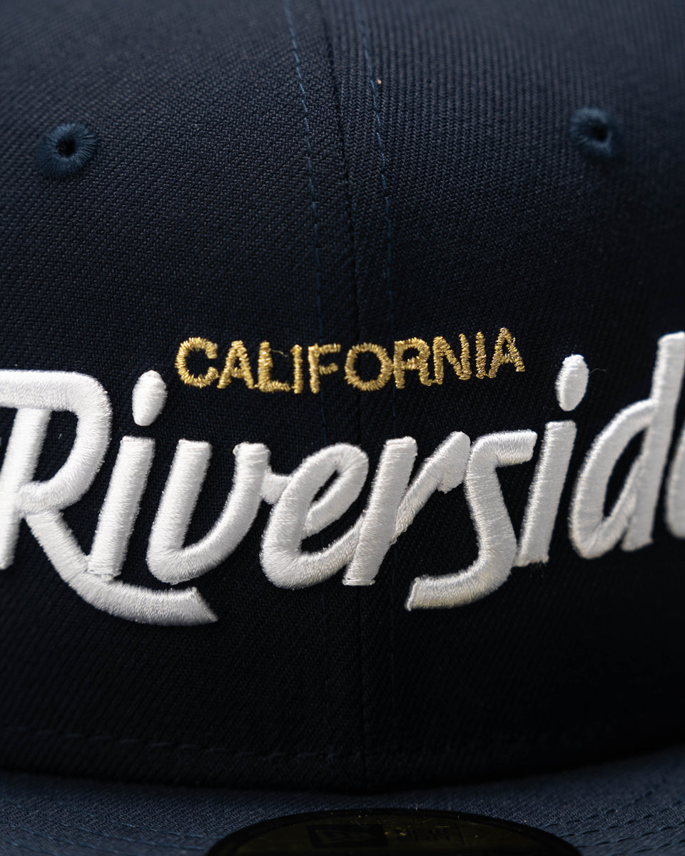 Limited Night Shift Navy / White Gold 1LoveIE Riverside Script New Era