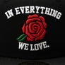 "In Everything We Love" New Era 59Fifty Fitted Black / Red