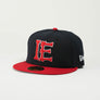 IE Bones Navy / Red White New Era 59FIFTY Fitted Cap