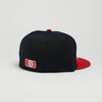 IE Bones Navy / Red White New Era 59FIFTY Fitted Cap