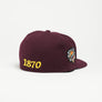 Limited Maroon / Yellow 1LoveIE Raincross New Era 59FIFTY Fitted Cap