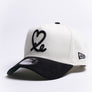New Era 9Forty A Frame 1LoveIE Snapback (Chrome Black / Corduroy)