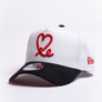 New Era 9Forty A Frame 1LoveIE Snapback (White Black / Red )