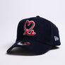 New Era 9Forty A Frame 1LoveIE Snapback (Navy / Corduroy )