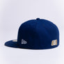 Limited Royal Blue / White Gold Mexico Flag 1LoveIE New Era 59FIFTY Fitted Cap