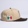 Limited Vegas Gold / Walnut Gold Mexico Flag 1LoveIE New Era 59FIFTY Fitted Cap
