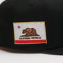Limited Black / White California State Flag 1LoveIE New Era 59FIFTY Fitted Cap