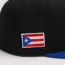 Limited Black / Royal Blue Puerto Rico Flag 1LoveIE New Era 59FIFTY Fitted Cap