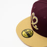 1LoveIE Burgundy / Gold New Era 59FIFTY Fitted Cap
