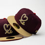 1LoveIE Burgundy / Gold New Era 59FIFTY Fitted Cap