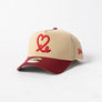 New Era 9Forty A Frame 1LoveIE Snapback (Vegas Gold / Brick )