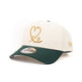 10 Year Anniversary New Era 9Forty A Frame 1LoveIE Snapback (Forest Green / Cream)