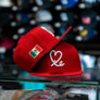 Limited Red / White Mexico Flag 1LoveIE New Era 59FIFTY Fitted Cap