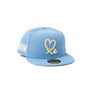 Limited Baby Blue / White Argentina Flag 1LoveIE New Era 59FIFTY Fitted Cap