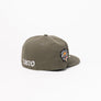 Limited Olive / White 1LoveIE Raincross New Era 59FIFTY Fitted Cap