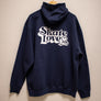 Skate Love Puff Print Hoodie (Navy)