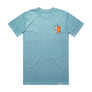 Positivity Is Key T-Shirt Baby Blue