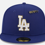 Los Angeles Dodgers New Era Royal 2025 59FIFTY Day 59FIFTY Fitted Hat with Pin