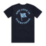 One Love In Everything Flag (Navy /Baby Blue)
