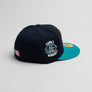 Limited Navy / Teal / Orange 1LoveIE New Era 59FIFTY Fitted Cap
