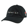 F A M I L Y Dad Hat (Black / White)