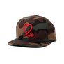 1LoveIE Snapback Camo / Red