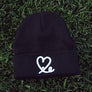 Fold Beanie (Black/White)