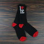 Youth 1LoveIE Crew Socks Black (Single)