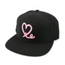 1LoveIE Snapback (Black/Pink)