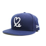 Navy & White 1LoveIE New Era 59FIFTY Fitted Cap
