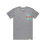 Peace Love Community Seal Shirt (Heather Grey)