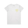 Women's One Love In Everything Tshirt White/ Yellow