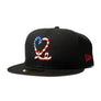 Limited Black & White Americana 1LoveIE New Era 59FIFTY Fitted Cap