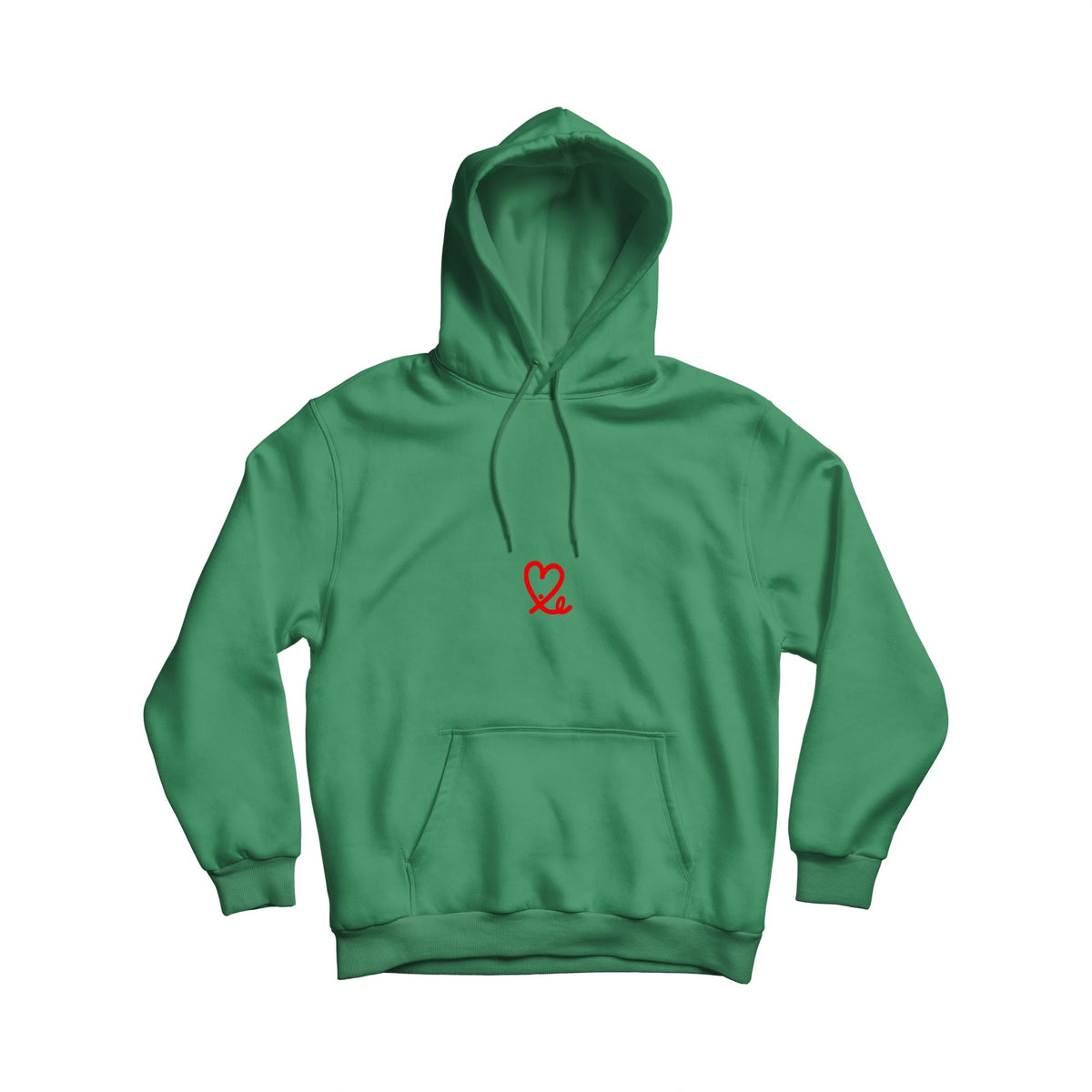 Green pullover hoodie hotsell